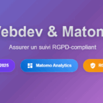 Webdev & Matomo : assurer un suivi RGPD-compliant
